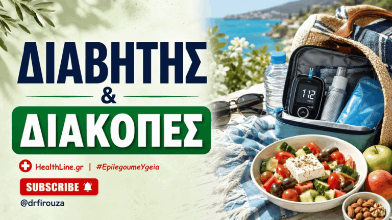διακοπές και διαβήτης - Φιρούζα Κουρτίδου Παθολόγος Διαβητολόγος